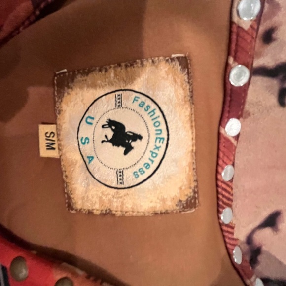 Western Poncho - S/M - Picture 7 of 8